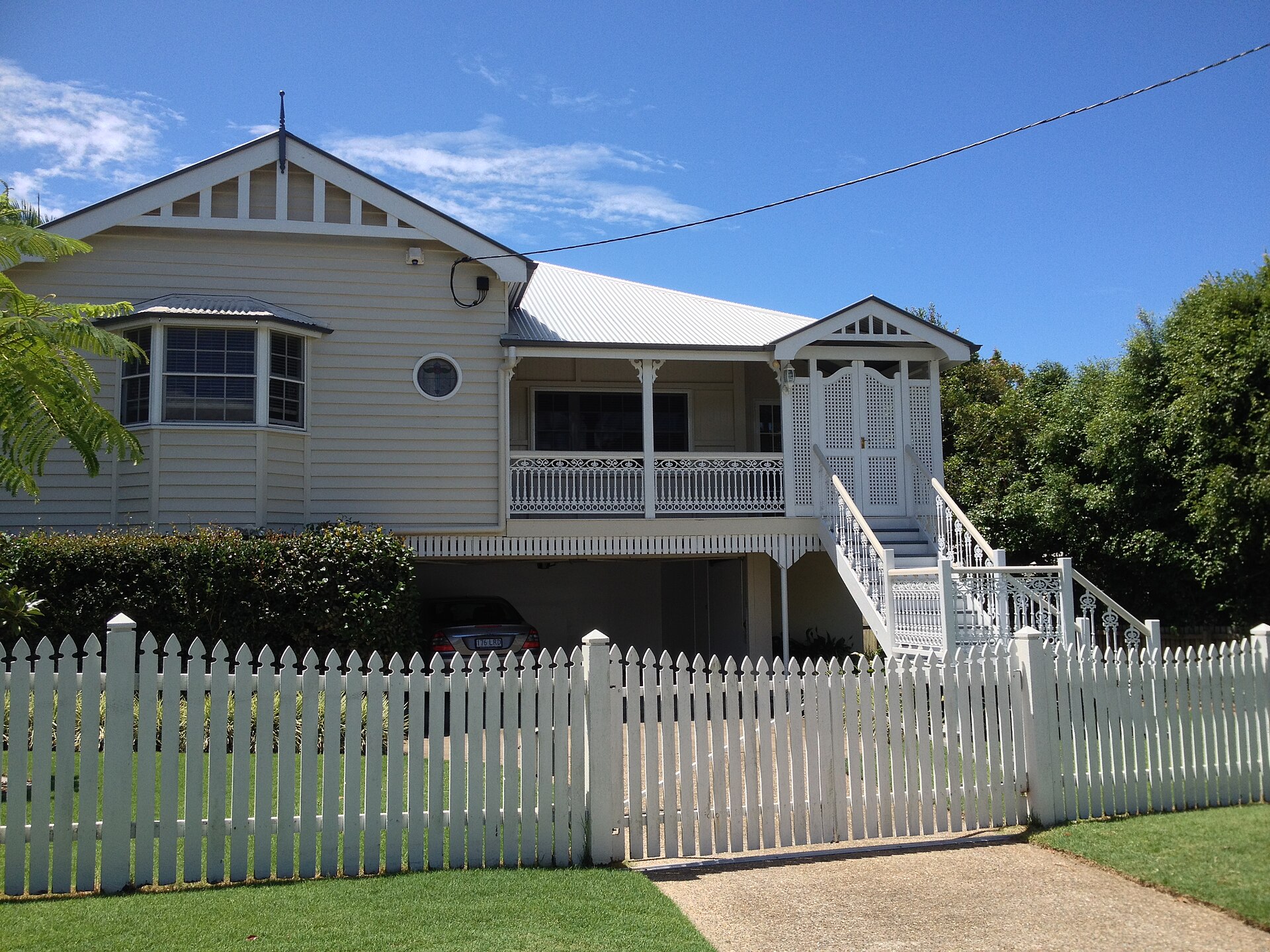 A substantial house in Ascot, Brisbane, the sort of job that often begins with an architect.