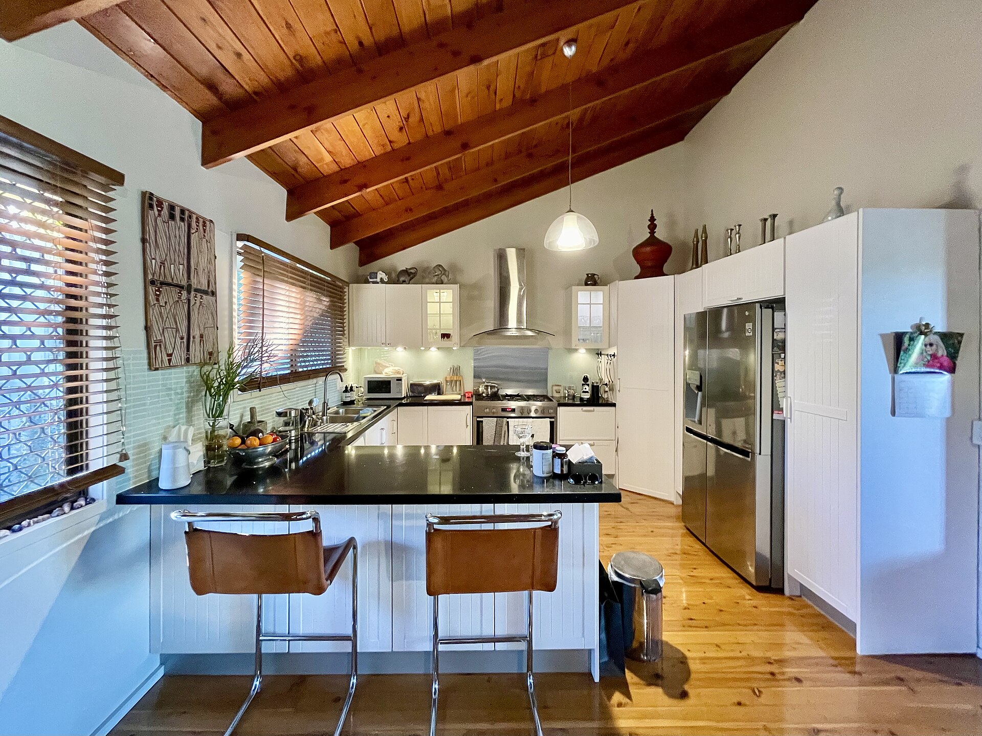 A kitchen interior in a Corinda house.
